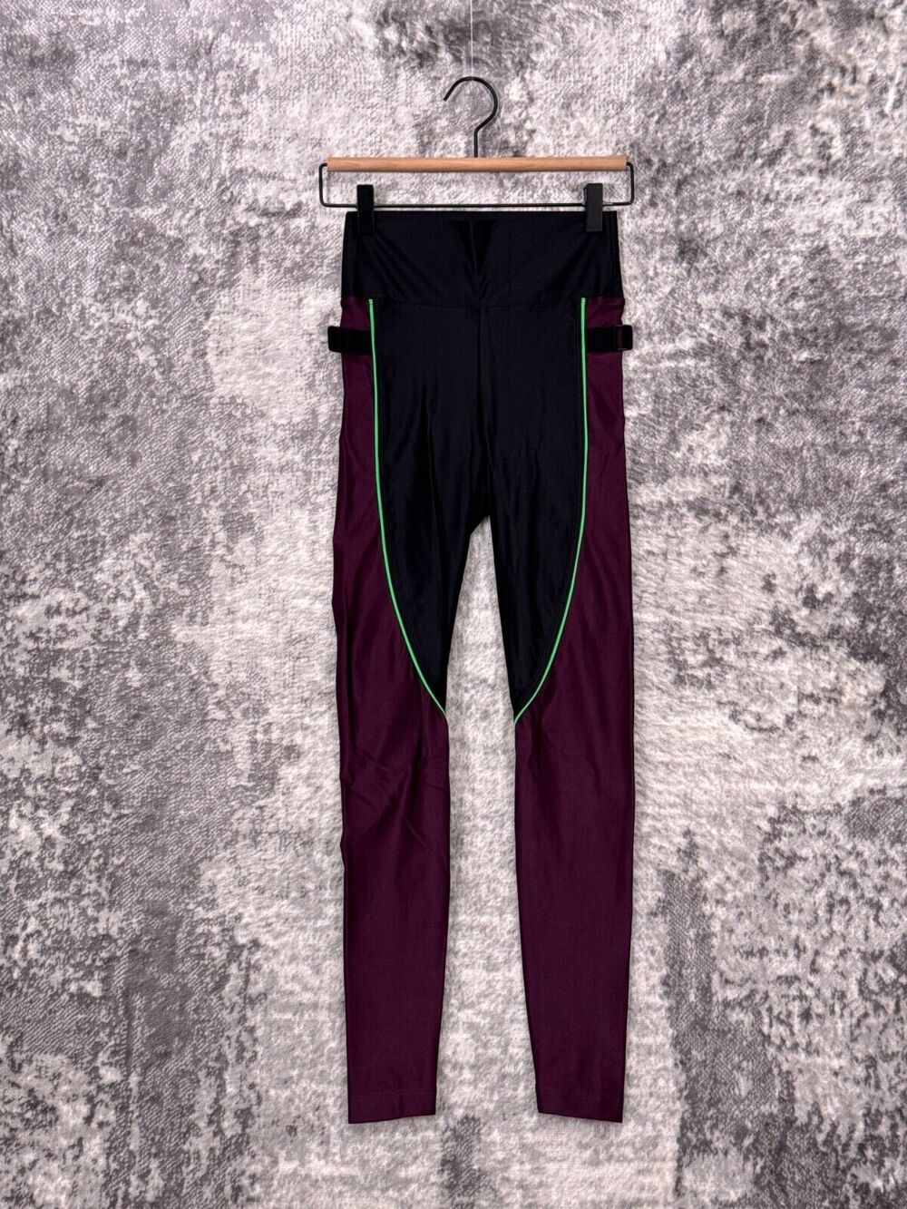 Koral Leggings Womens High Rise Buck Strap 7/8 Size S Small